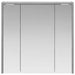 Dulap cu oglindă pentru baie Gri Sonoma 63,5 x 16 x 62,5 cm - WALTI WALTI