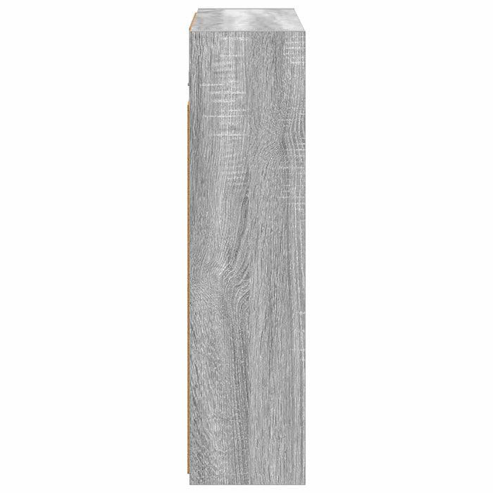 Dulap cu oglindă pentru baie Gri Sonoma 63,5 x 16 x 62,5 cm - WALTI WALTI