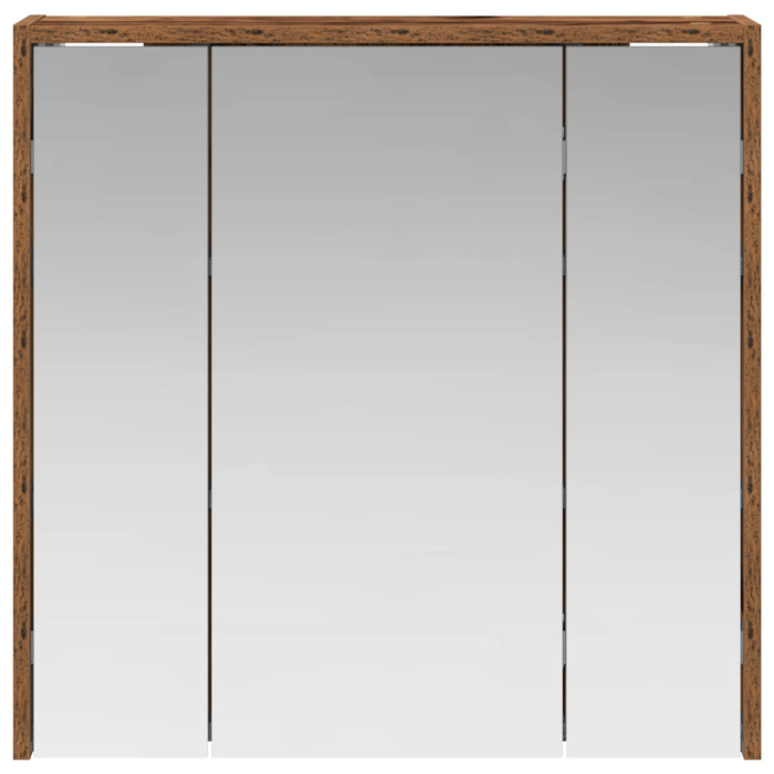 Dulap cu oglindă pentru baie Lemn vechi 63,5 x 16 x 62,5 cm - WALTI WALTI
