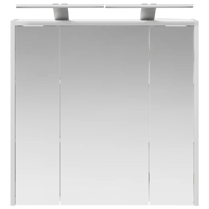 Dulap cu oglindă pentru baie Alb 63,5 x 16 x 62,5 cm - WALTI WALTI