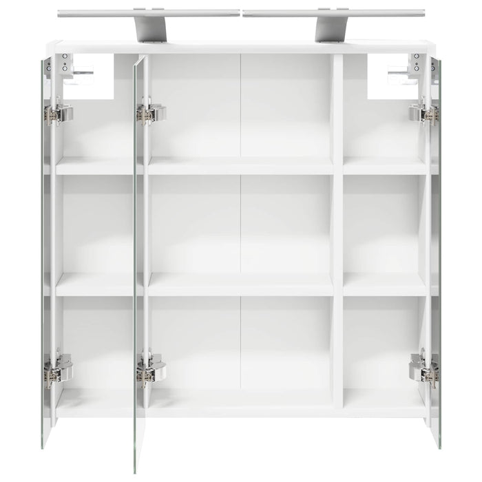 Dulap cu oglindă pentru baie Alb 63,5 x 16 x 62,5 cm - WALTI WALTI