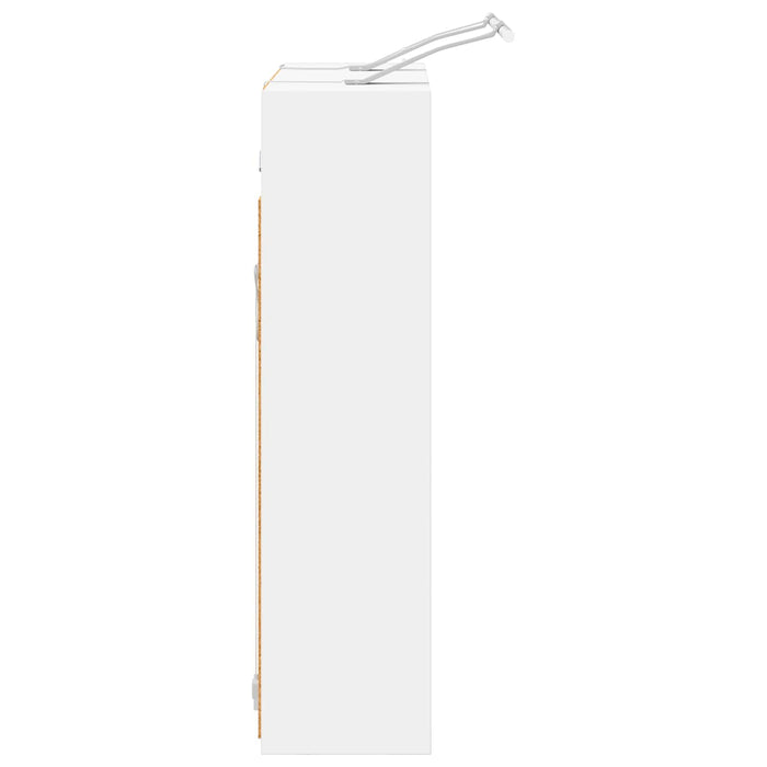 Dulap cu oglindă pentru baie Alb 63,5 x 16 x 62,5 cm - WALTI WALTI