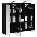 Dulap cu oglindă pentru baie Stejar Negru 63,5 x 16 x 62,5 cm - WALTI WALTI