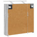 Dulap cu oglindă pentru baie Gri Sonoma 63,5 x 16 x 62,5 cm - WALTI WALTI
