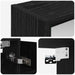Dulap cu oglindă pentru baie Stejar Negru 73,5 x 16 x 62,5 cm - WALTI WALTI