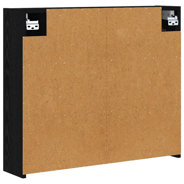 Dulap cu oglindă pentru baie Stejar Negru 73,5 x 16 x 62,5 cm - WALTI WALTI
