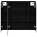 Dulap cu oglindă pentru baie Stejar Negru 73,5 x 16 x 62,5 cm - WALTI WALTI