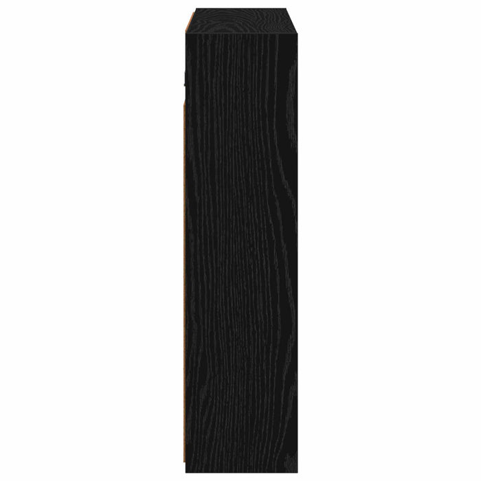 Dulap cu oglindă pentru baie Stejar Negru 73,5 x 16 x 62,5 cm - WALTI WALTI