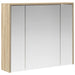 Dulap cu oglindă pentru baie Stejar Sonoma 73,5 x 16 x 62,5 cm - WALTI WALTI