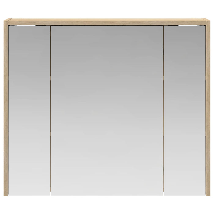 Dulap cu oglindă pentru baie Stejar Sonoma 73,5 x 16 x 62,5 cm - WALTI WALTI