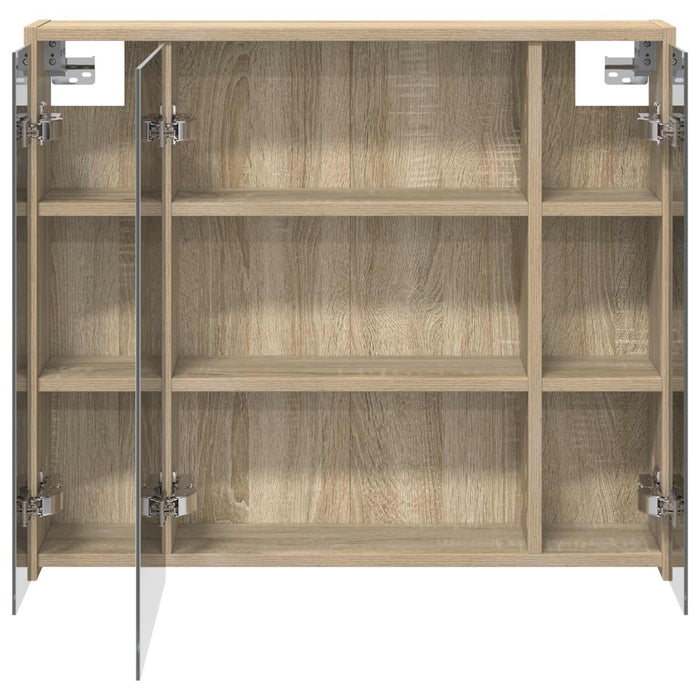 Dulap cu oglindă pentru baie Stejar Sonoma 73,5 x 16 x 62,5 cm - WALTI WALTI