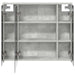 Dulap cu oglindă pentru baie Gri din beton 73,5 x 16 x 62,5 cm - WALTI WALTI