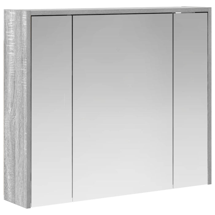 Dulap cu oglindă pentru baie Gri Sonoma 73,5 x 16 x 62,5 cm - WALTI WALTI
