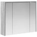 Dulap cu oglindă pentru baie Gri Sonoma 73,5 x 16 x 62,5 cm - WALTI WALTI