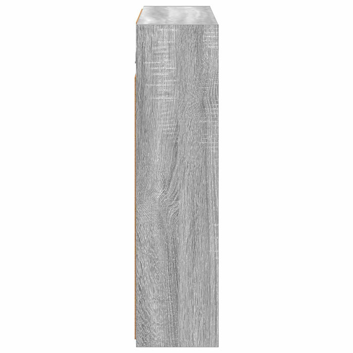Dulap cu oglindă pentru baie Gri Sonoma 73,5 x 16 x 62,5 cm - WALTI WALTI
