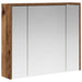 Dulap cu oglindă pentru baie Lemn vechi 73,5 x 16 x 62,5 cm - WALTI WALTI