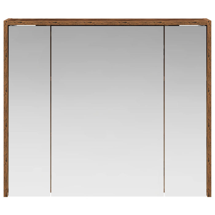 Dulap cu oglindă pentru baie Lemn vechi 73,5 x 16 x 62,5 cm - WALTI WALTI