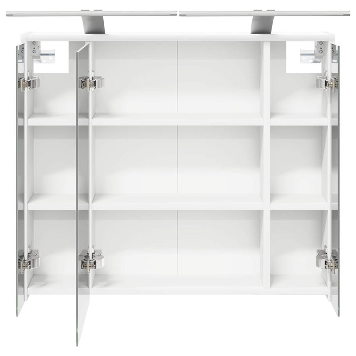 Dulap cu oglindă pentru baie Alb 73,5 x 16 x 62,5 cm - WALTI WALTI