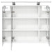 Dulap cu oglindă pentru baie Alb 73,5 x 16 x 62,5 cm - WALTI WALTI