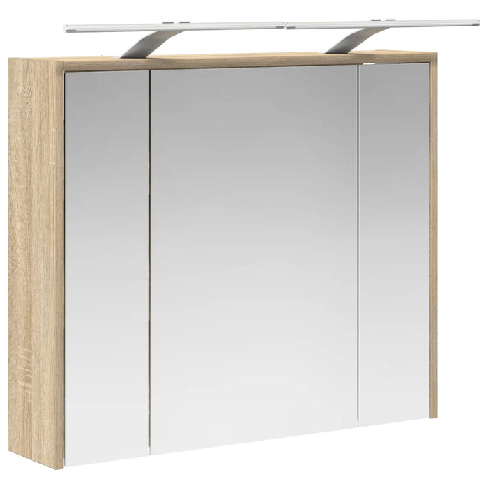 Dulap cu oglindă pentru baie Stejar Sonoma 73,5 x 16 x 62,5 cm - WALTI WALTI