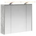 Dulap cu oglindă pentru baie Gri din beton 73,5 x 16 x 62,5 cm - WALTI WALTI