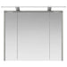 Dulap cu oglindă pentru baie Gri din beton 73,5 x 16 x 62,5 cm - WALTI WALTI