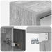 Dulap cu oglindă pentru baie Gri Sonoma 73,5 x 16 x 62,5 cm - WALTI WALTI