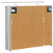 Dulap cu oglindă pentru baie Gri Sonoma 73,5 x 16 x 62,5 cm - WALTI WALTI