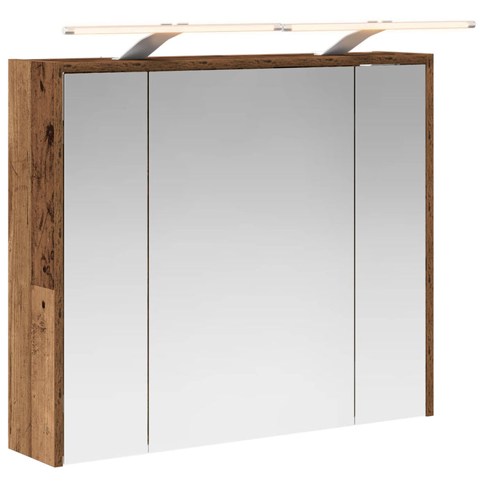 Dulap cu oglindă pentru baie Lemn vechi 73,5 x 16 x 62,5 cm - WALTI WALTI