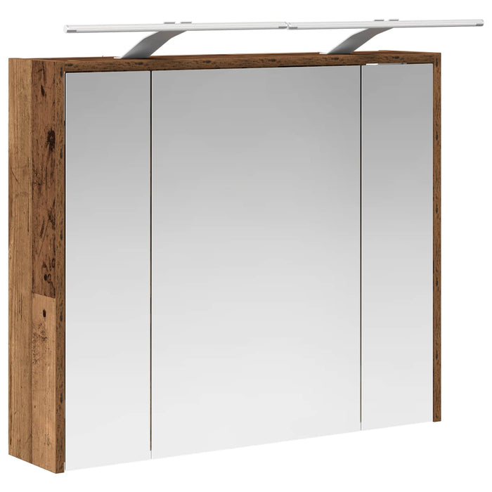 Dulap cu oglindă pentru baie Lemn vechi 73,5 x 16 x 62,5 cm - WALTI WALTI