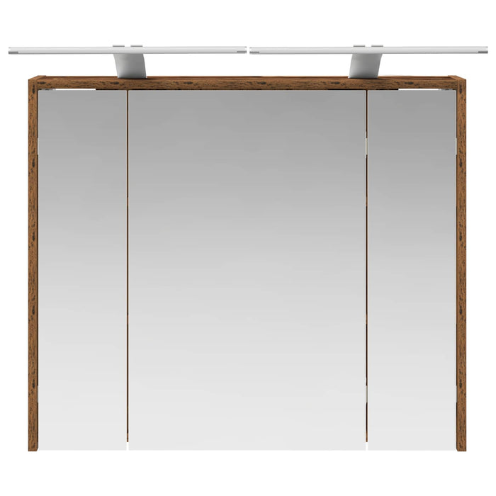 Dulap cu oglindă pentru baie Lemn vechi 73,5 x 16 x 62,5 cm - WALTI WALTI