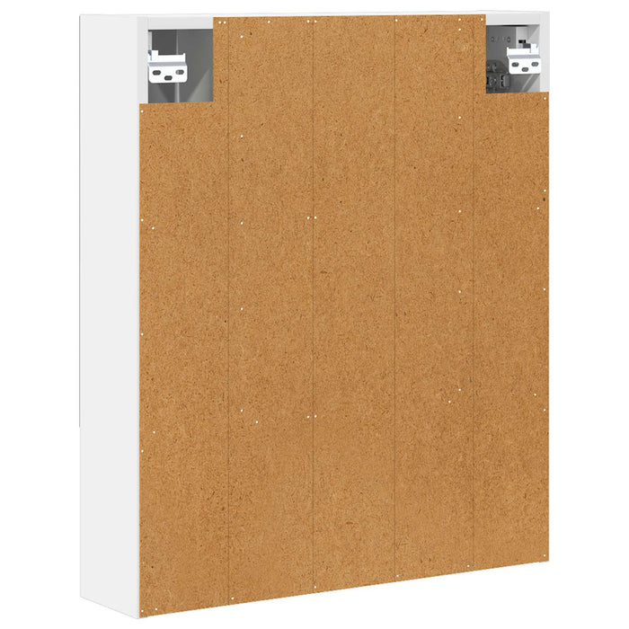 Dulap cu oglindă pentru baie cu raft Alb 60 x 14.5 x 70 cm - WALTI WALTI
