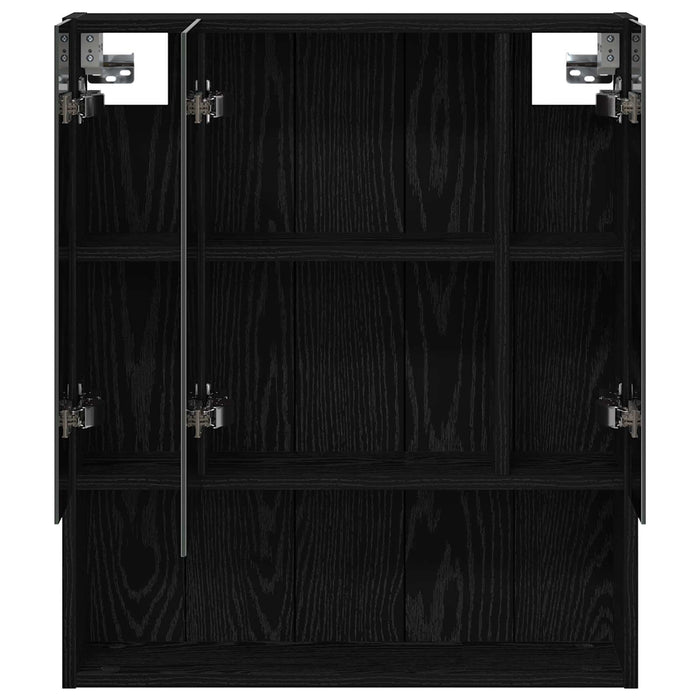 Dulap cu oglindă pentru baie Stejar Negru 60 x 14.5 x 70 cm - WALTI WALTI
