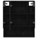 Dulap cu oglindă pentru baie Stejar Negru 60 x 14.5 x 70 cm - WALTI WALTI