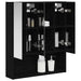 Dulap cu oglindă pentru baie Stejar Negru 60 x 14.5 x 70 cm - WALTI WALTI