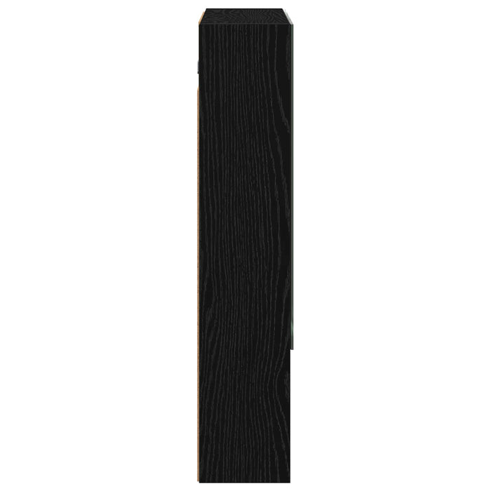 Dulap cu oglindă pentru baie Stejar Negru 60 x 14.5 x 70 cm - WALTI WALTI
