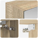 Dulap cu oglindă pentru baie Stejar Sonoma 60 x 14.5 x 70 cm - WALTI WALTI