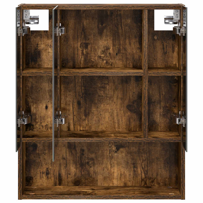 Dulap cu oglindă pentru baie Stejar fumuriu 60 x 14.5 x 70 cm - WALTI WALTI