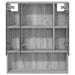Dulap cu oglindă pentru baie Gri Sonoma 60 x 14.5 x 70 cm - WALTI WALTI