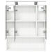 Dulap cu oglindă pentru baie cu raft Alb 60 x 14.5 x 70 cm - WALTI WALTI