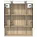 Dulap cu oglindă pentru baie Stejar Sonoma 60 x 14.5 x 70 cm - WALTI WALTI