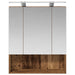 Dulap cu oglindă pentru baie Lemn vechi 60 x 14.5 x 70 cm - WALTI WALTI