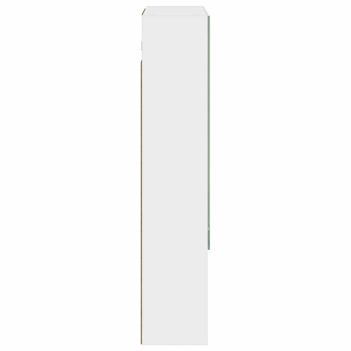 Dulap cu oglindă pentru baie Alb 50 x 14,5 x 70 cm - WALTI WALTI