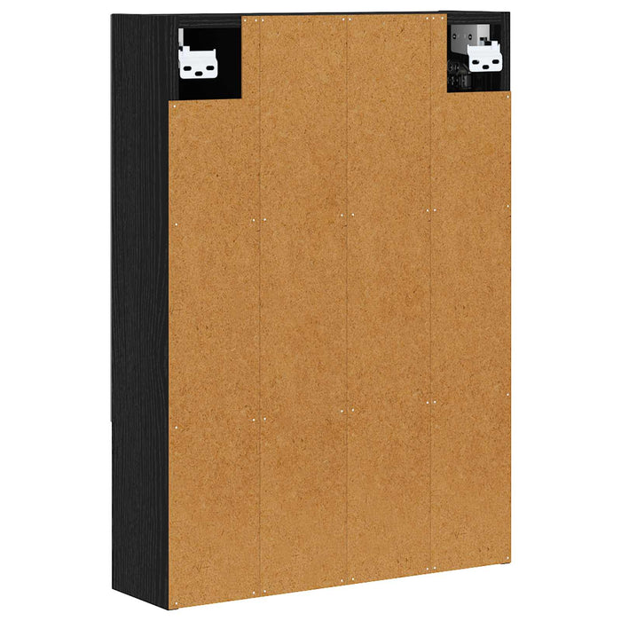 Dulap cu oglindă pentru baie Stejar Negru 50 x 14,5 x 70 cm - WALTI WALTI