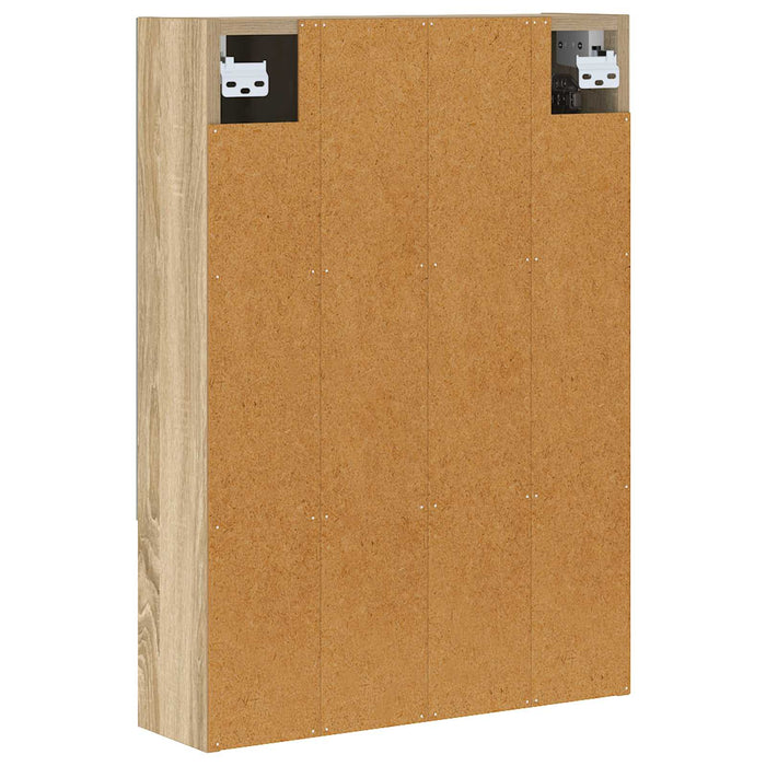 Dulap cu oglindă pentru baie Stejar Sonoma 50 x 14,5 x 70 cm - WALTI WALTI