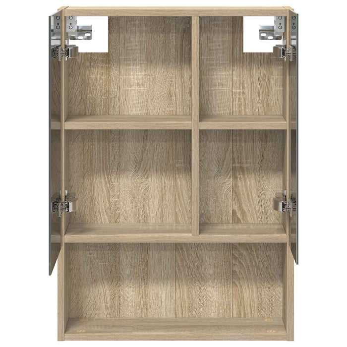 Dulap cu oglindă pentru baie Stejar Sonoma 50 x 14,5 x 70 cm - WALTI WALTI