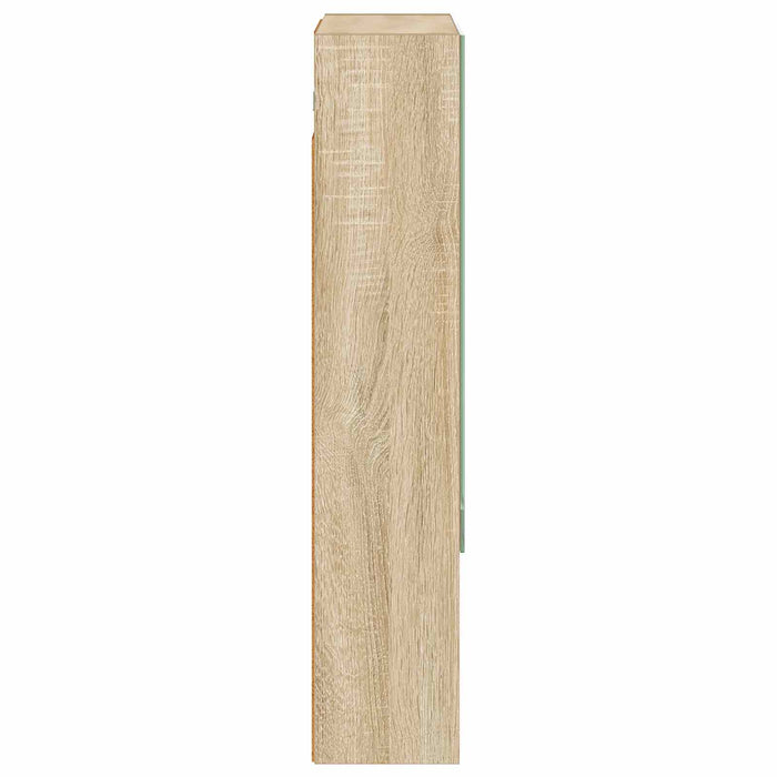 Dulap cu oglindă pentru baie Stejar Sonoma 50 x 14,5 x 70 cm - WALTI WALTI