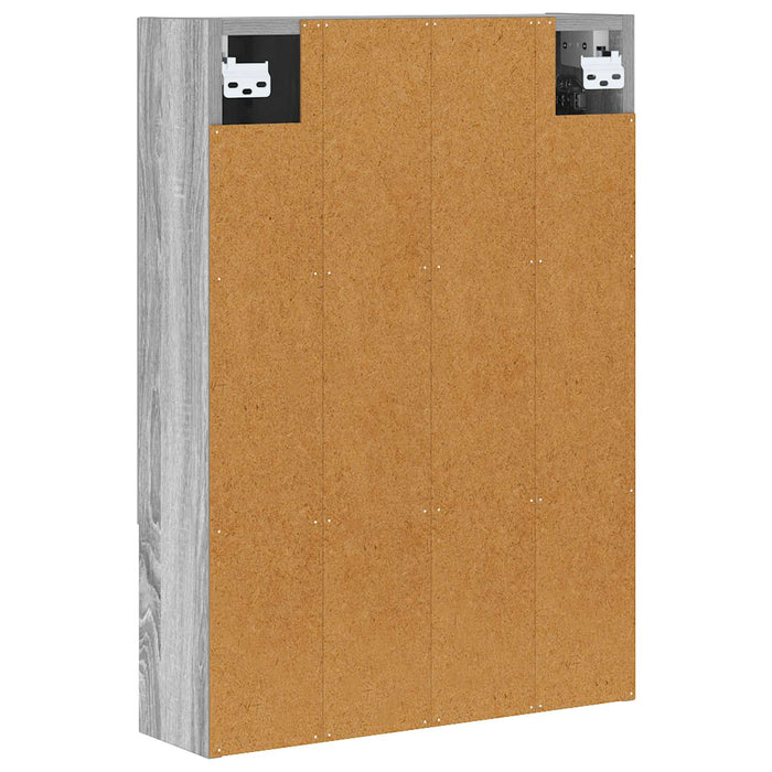 Dulap cu oglindă pentru baie Gri Sonoma 50 x 14,5 x 70 cm - WALTI WALTI