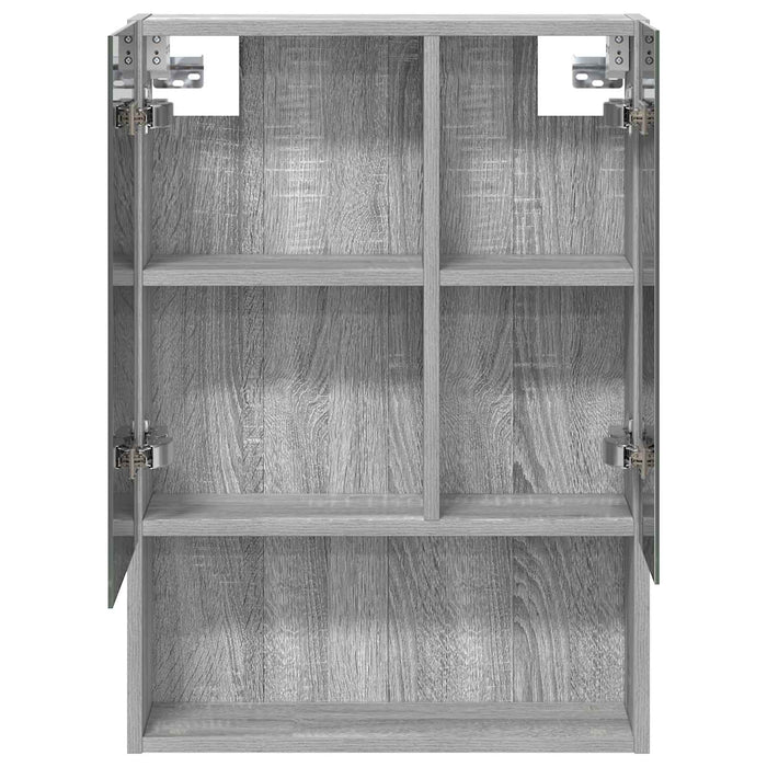 Dulap cu oglindă pentru baie Gri Sonoma 50 x 14,5 x 70 cm - WALTI WALTI