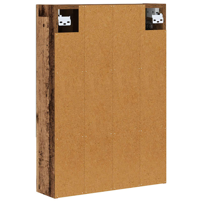 Dulap cu oglindă pentru baie Lemn vechi 50 x 14,5 x 70 cm - WALTI WALTI